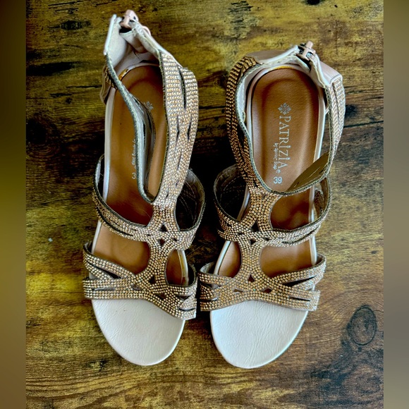 Rose gold wedges - Picture 1 of 2